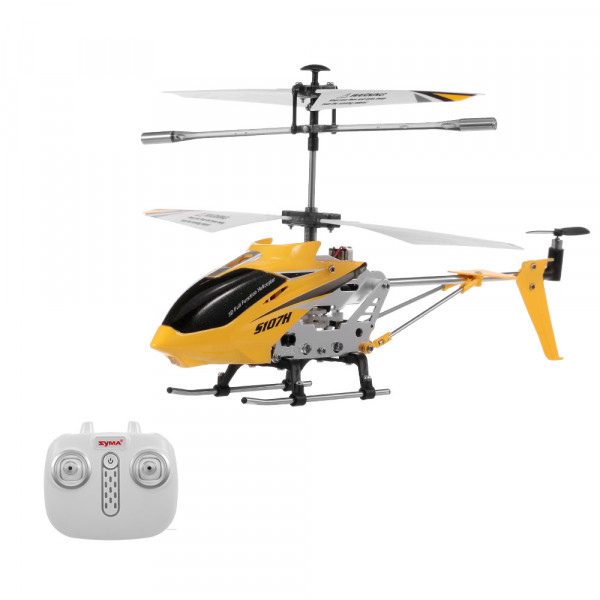 Радиоуправляемый вертолет Syma S107H с функцией зависания - Yellow в магазине радиоуправляемых моделей City88