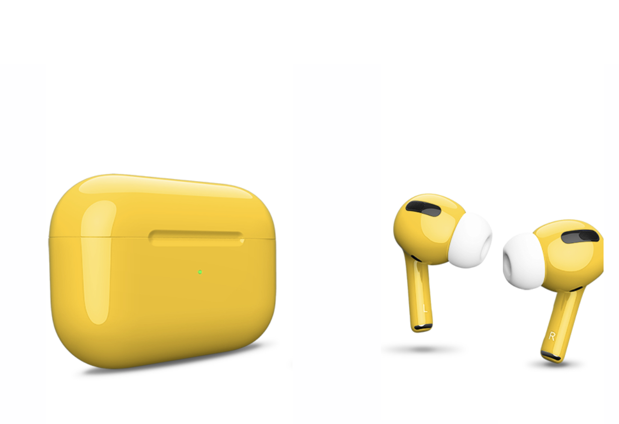 Беспроводные наушники Apple AirPods Pro Color Желтый в магазине радиоуправляемых моделей City88