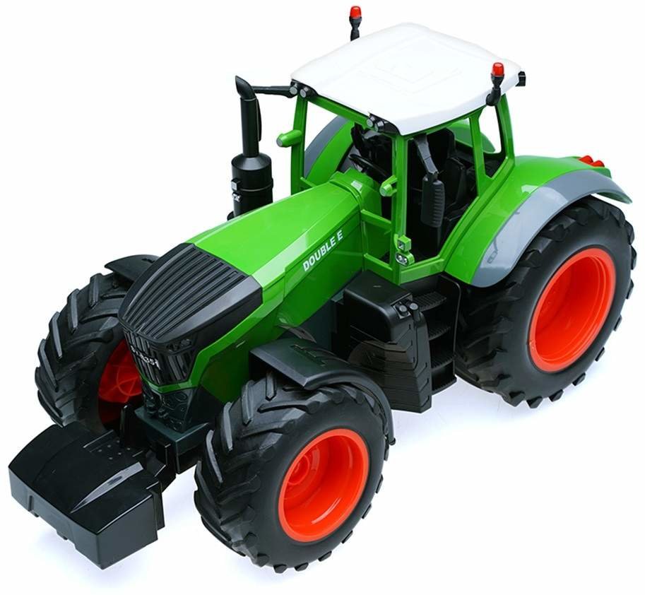 Радиоуправляемый фермерский трактор с прицепом Double 1\16 2.4G-E358-003 в магазине радиоуправляемых моделей City88