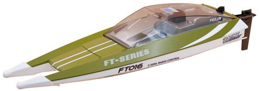 Радиоуправляемый катер Feilun FT016 Racing Boat Green