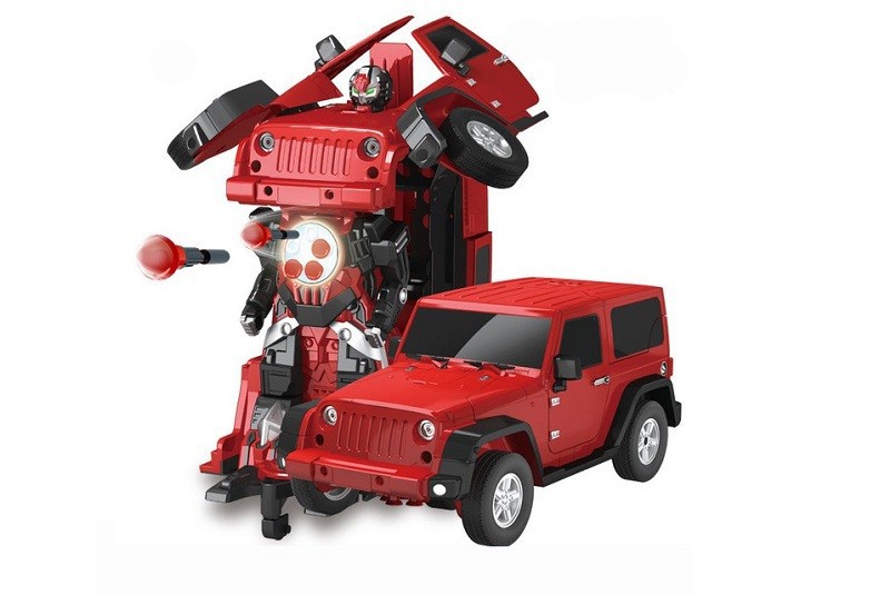 Радиоуправляемый робот трансформер Jeep Rubicon 1:14 - 2329PF в магазине радиоуправляемых моделей City88