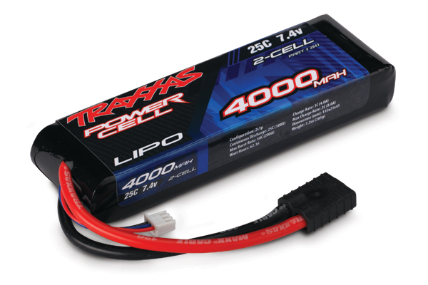Аккумулятор Traxxas LiPo 7.4V 2S 25С 4000 mAh - TRA2841