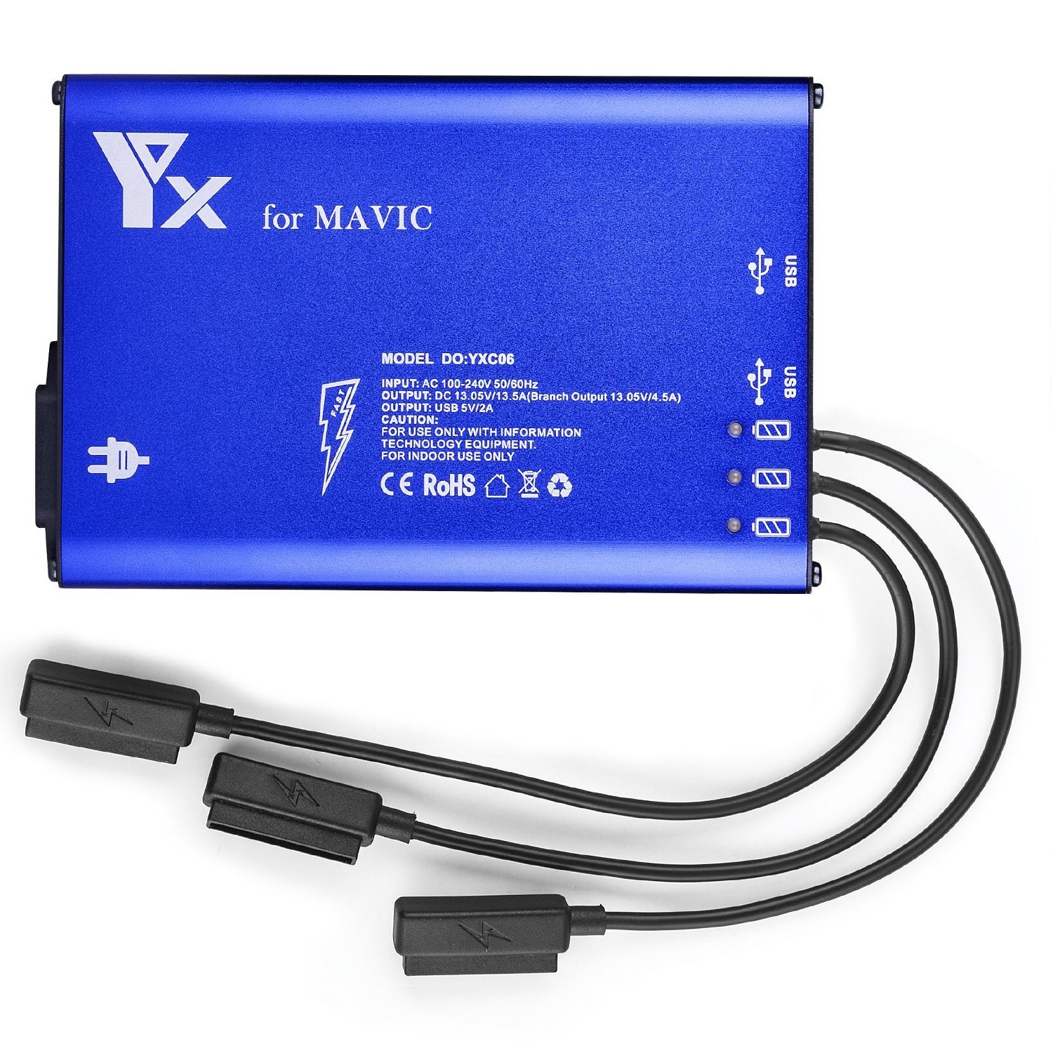 Сетевое зарядное устройство для DJI Mavic Pro на 3 Аккумулятора и пульт в магазине радиоуправляемых моделей City88