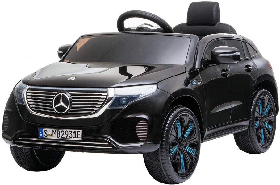 Детский электромобиль Mercedes Benz EQC 400 4MATIC - BLACK-PAINT в магазине радиоуправляемых моделей City88