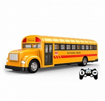 Радиоуправляемый школьный автобус Double E 1\18. 2.4G-E626-003