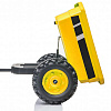 Детский электромобиль трактор с ковшом и прицепом (желтый, 2WD, EVA)  в магазине радиоуправляемых моделей City88