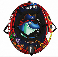 Тюбинг Small Rider Snow Пираты 108 x 92 см (Акула красная)