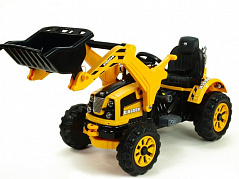 Детский электромобиль-трактор 12V желтый - JS328A-Y