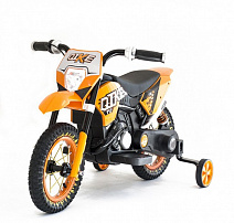 Детский кроссовый электромотоцикл Qike TD - 6V - Orange 