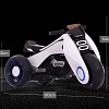 Детский трехколесный электромотоцикл BMW Vision Next 100 Mini - BQD-6188M-WHITE в магазине радиоуправляемых моделей City88