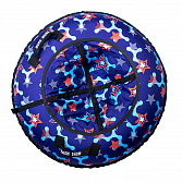 Тюбинг-санки надувные RT Snow Star Blue, диаметр 105 см