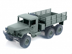 Радиоуправляемая машина MN MODEL военный грузовик-1:16
