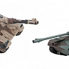Радиоуправляемый танковый бой T90 и Abrams 2.4GHz - 99830 в магазине радиоуправляемых моделей City88