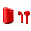 Беспроводные наушники Apple AirPods 2 (без беспроводной зарядки чехла) Color Красные в магазине радиоуправляемых моделей City88