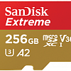  Карта памяти SanDisk Extreme microSDXC Class 10 UHS Class 3 V30 A2 160MB/s 256GB + SD adapter в магазине радиоуправляемых моделей City88