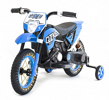 Детский кроссовый электромотоцикл Qike TD - 6V - Blue