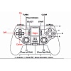 Беспроводной игровой Bluetooth контроллер (GameSir) для Android, IOS, PS3, PC