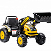 Детский электромобиль трактор с ковшом и пультом управления (желтый, 2WD, EVA) - HL389-LUX-YELLOW в магазине радиоуправляемых моделей City88
