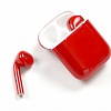 Беспроводные наушники AirPods 2 с беспроводной зарядкой (Wireless) Color Красные в магазине радиоуправляемых моделей City88