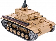 Радиоуправляемый танк Heng Long Tauch Panzer III Ausf.H 1:16 - 3849-1 PRO