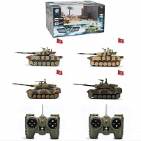 Радиоуправляемый мини танк для танкового боя CS toys - 9819